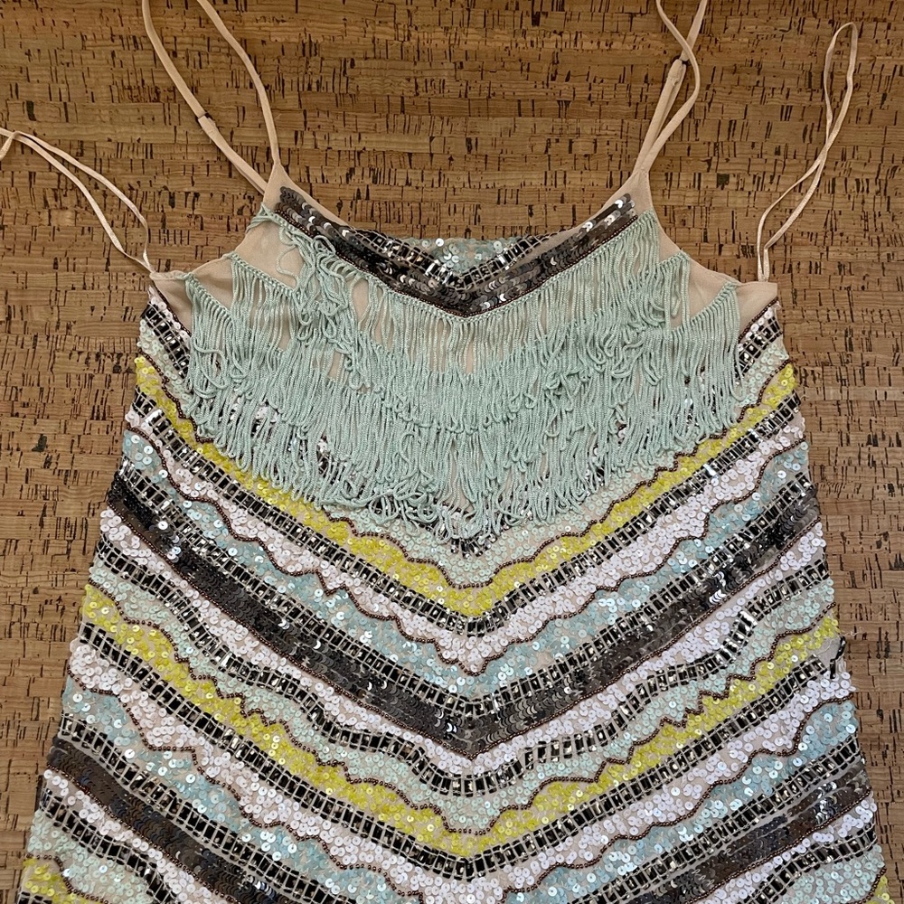!!Zara Sequined Slip Dress!!